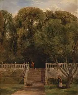 The Terrace by Thomas Creswick