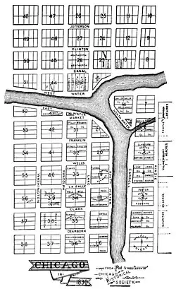 Fulton House is located just south of Block 8 along the Chicago River