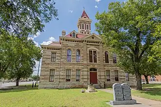 The Throckmorton County Courthouse