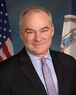 Tim Kaine, U.S. Senator from Virginia and 2016 Democrat VP nominee