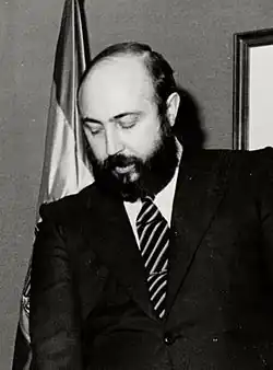 Close-up photo of Luis Roldán