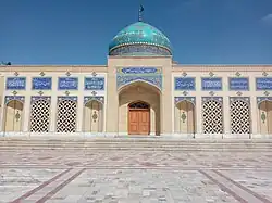 The main entrance to the mausoleum