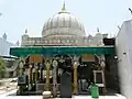 Dargah of Sufi saint, Qutbuddin Bakhtiar Kaki, beyond Rajon Ki Baoli.