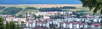 General view of Toplița
