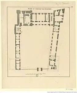 Ground floor of the renaissance castle