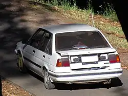 Rear view (facelift)