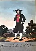 Peasant from the Canton of Schaffhausen, before 1824