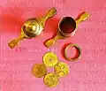 Traditional brass presser used for sevai/ idiyappam and various other snacks.