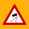 Κ-12 Slippery road