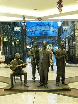 Spirit of New Orleans, Colin Spofforth (1998) Bronze