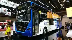 Laksana Cityline3 bodied Scania K250IB for TransJakarta BRT