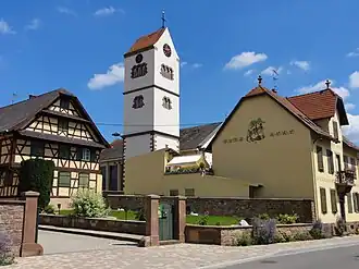 The church in Truchtersheim