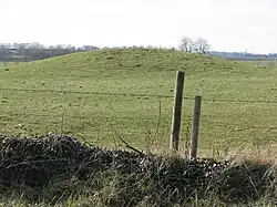 Bowl barrow 610 m northwest of Whitestown Farm