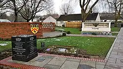 Burnley's memorial garden