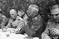 General Toydemir with Field Marshal Erich von Manstein visitng the Eastern Front