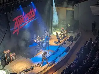 Tyketto performing at the Bridgewater Hall, Manchester in 2025