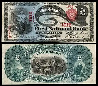 $2 National Bank Note