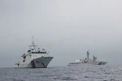 USCGC Alex Haley in Sea of Japan