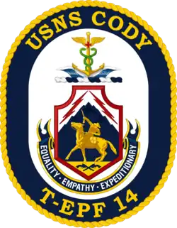 USNS Cody Coat of Arms