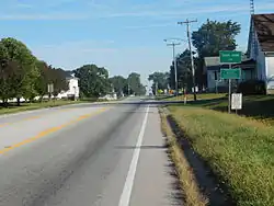 US 67 northbound entering Good Hope
