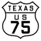 Business U.S. Highway 75 marker