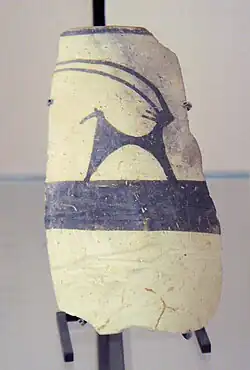 Ubaid 5 pottery from Girsu, currently in the Louvre Museum (AO 15338)