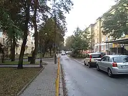 Bukowa Street in Dębiec, Poznań