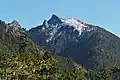 West aspect of Unicorn Peak seen from Elwha Valley.