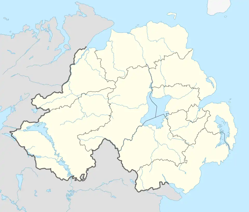 2012 Summer Olympics torch relay is located in Northern Ireland