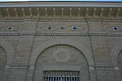 Masonry at North Elevation