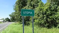 Utopia sign