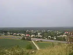 View from the Kukruse slag heap