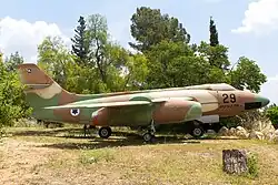 A preserved SO-4050 Vautour near Kfar Giladi in northern Israel in 2015