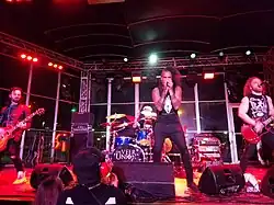 The Veer Union performing in 2018