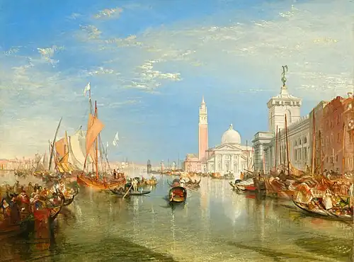 Venice: The Dogana and San Giorgio Maggiore, 1834, National Gallery of Art, Washington D.C.
