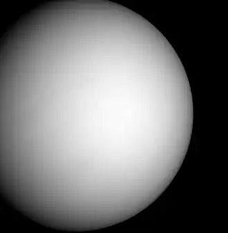 Venus imaged by MESSENGER on the second flyby of the planet