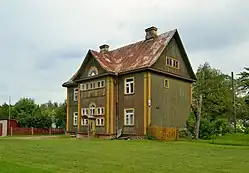 Residential building of the station