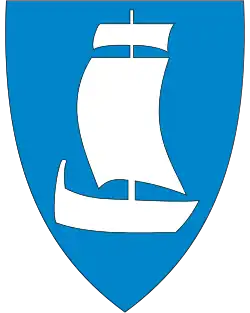 Coat of arms of Verran Municipality (1987-2019)