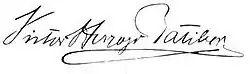Victor I's signature