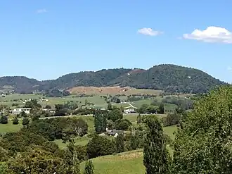 View from the hills of Maungaturoto