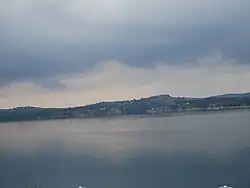 View from Banj beach to St. Anthony Channel