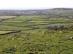 Image 28The view northwest from Carn Brea, Penwith (from Geography of Cornwall)