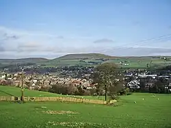 View of Brown Wardle from Cock Hall