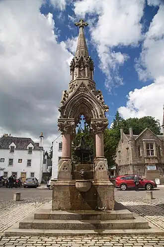 Atholl Memorial Fountain in Dunkeld