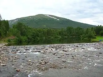 The lowest part of Virvasselva