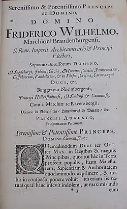 First page of a 1672 copy of "Experimenta Nova (ut vocantur) Magdeburgica de Vacuo Spatio"