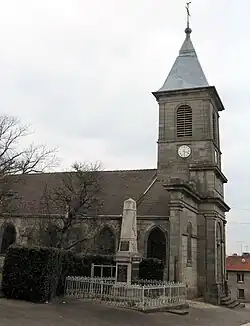 The church in Vougécourt