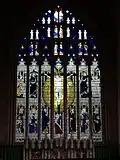 The Brides' Window. East window by Ninian Comper (1956).