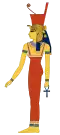 Wadjet as a woman