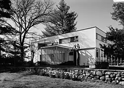 Gropius House (1938) in Lincoln, Massachusetts